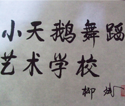 原国家教育部副部长柳斌为我校题名