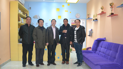 市文联各级领导到我校进行视察指导